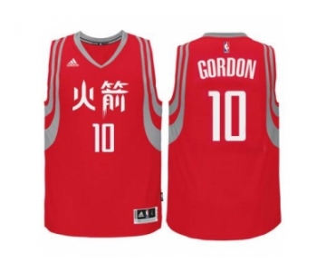 adidas Houston Rockets #10 Eric Gordon Red Chinese New Year Swingman Jersey
