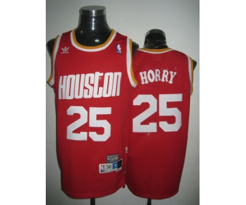 nba houston rockets # 25 horry red