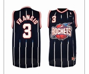 nba houston rockets #3 francis blue