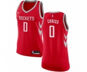 Women's Nike Houston Rockets #0 Marquese Chriss Swingman Red NBA Jersey - Icon Edition