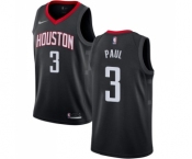 Women's Nike Houston Rockets #3 Chris Paul Swingman Black Alternate NBA Jersey Statement Edition
