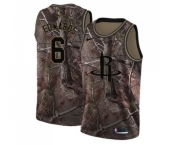 Women's Nike Houston Rockets #6 Vincent Edwards Swingman Camo Realtree Collection NBA Jersey