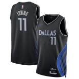 Men's Dallas Mavericks #11 Kyrie Irving Black 2025-26 City Edition Stitched Basketball Jersey Men's Dallas Mavericks #11 Kyrie Irving Black 2025-26 City Edition Stitched Basketball Jersey