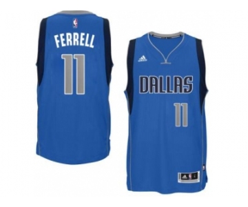 Men's Dallas Mavericks #11 Yogi Ferrell adidas Royal Blue Swingman climacool Jersey