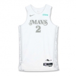 Mens Dallas Mavericks #2 Cooper Flagg Nike White 2024-25 City Edition Swingman Jersey