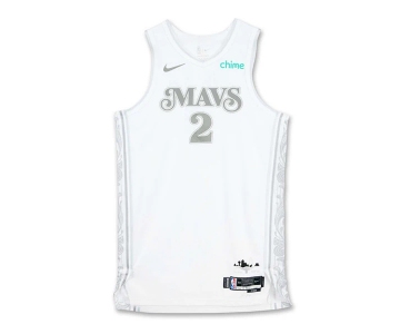 Mens Dallas Mavericks #2 Cooper Flagg Nike White 2024-25 City Edition Swingman Jersey
