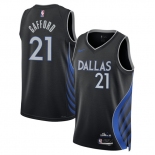 Men's Dallas Mavericks #21 Daniel Gafford Black 2025-26 City Edition Stitched Basketball Jersey Men's Dallas Mavericks #21 Daniel Gafford Black 2025-26 City Edition Stitched Basketball Jersey