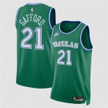 Men's Dallas Mavericks #21 Daniel Gafford Green 2025 Classic Edition Stitched Basketball Jersey Men's Dallas Mavericks #21 Daniel Gafford Green 2025 Classic Edition Stitched Basketball Jersey