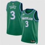 Men's Dallas Mavericks #3 Anthony Davis Green 2025 Classic Edition Stitched Basketball Jersey Men's Dallas Mavericks #3 Anthony Davis Green 2025 Classic Edition Stitched Basketball Jersey