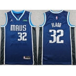Men's Dallas Mavericks #32 Cooper Flagg Navy 2025 Statement Edition Stitched Basketball Jersey