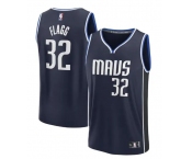 Mens Dallas Mavericks #32 Cooper Flagg Navy Statement Edition Swingman Jersey