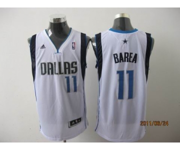nba dallas mavericks #11 barea white[2011 swingman revolution 30]