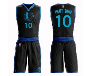 Women's Dallas Mavericks #10 Dorian Finney-Smith Swingman Black Basketball Suit Jersey - City Edition