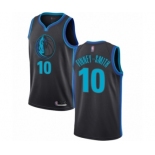 Youth Dallas Mavericks #10 Dorian Finney-Smith Swingman Charcoal Basketball Jersey - City Edition