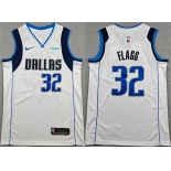 Youth Dallas Mavericks #32 Cooper Flagg Nike White Association Edition Jersey2