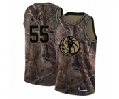Youth Dallas Mavericks #55 Delon Wright Swingman Camo Realtree Collection Basketball Jersey