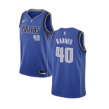 Youth Nike Dallas Mavericks #40 Harrison Barnes Swingman Royal Blue Road NBA Jersey - Icon Edition