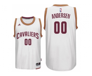 Cleveland Cavaliers #00 Chris Andersen New Swingman White Home Jersey
