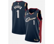 Men's Cleveland Cavaliers #1 James Harden Navy 2026 Classic Edition Stitched Basketball Jersey