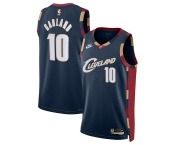 Men's Cleveland Cavaliers #10 Darius Garland Navy 2025 Classic Edition Stitched Jersey