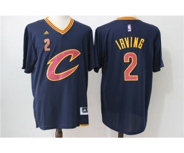Men's Cleveland Cavaliers #2 Kyrie Irving adidas Blue Pride Swingman Jersey