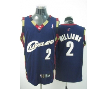 nba cleveland cavaliers #2 williams dk blue