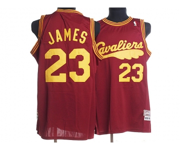 nba cleveland cavaliers #23 james m&n red