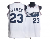 nba cleveland cavaliers #23 james m&n white