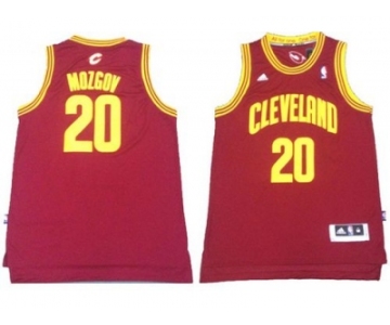 NBA Youth Revolution 30 Cleveland Cavaliers #20 Timofey Mozgov Red Stitched Jerseys