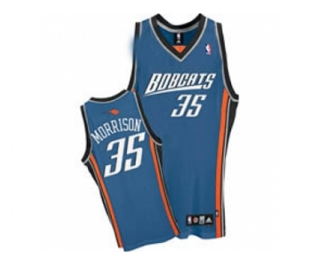 nba charlotte bobcats #35 adam morrison blue [swingman alternate]