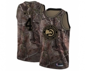 Men's Nike Atlanta Hawks #4 Spud Webb Swingman Camo Realtree Collection NBA Jersey