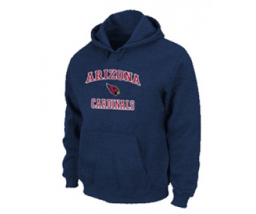 Arizona Cardinals Heart & Soul Pullover Hoodie D.Blue