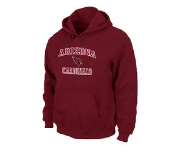 Arizona Cardinals Heart & Soul Pullover Hoodie Red