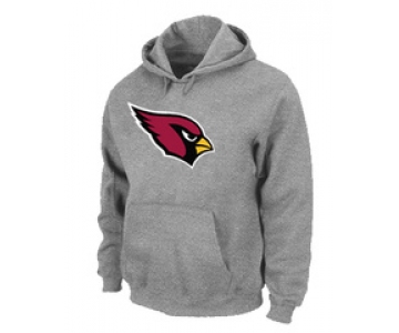 Arizona Cardinals Logo Pullover Hoodie Grey