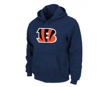 Cincinnati Bengals Logo Pullover Hoodie D.Blue
