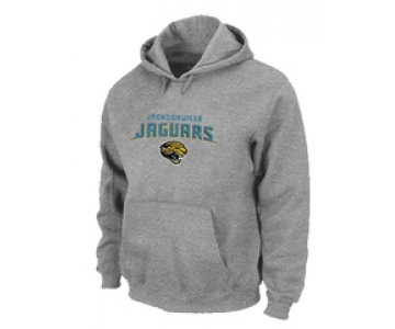 Jacksonville Jaguars Heart & Soul Pullover Hoodie Grey