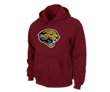 Jacksonville Jaguars Logo Pullover Hoodie RED