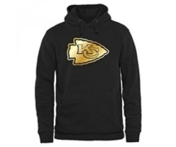 Mens Kansas City Chiefs Pro Line Black Gold Collection Pullover Hoodie