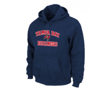 Tampa Bay Buccaneers Heart & Soul Pullover Hoodie D.Blue