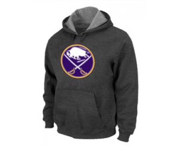 NHL Buffalo Sabres Big & Tall Logo Pullover Hoodie D.Grey