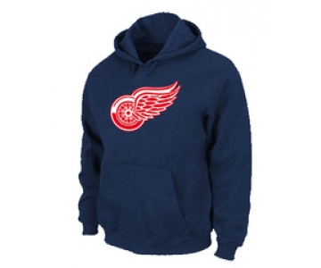 NHL Detroit Red Wings Big & Tall Logo Pullover Hoodie D.Blue