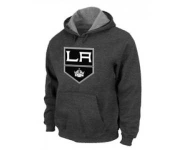 NHL Los Angeles Kings Big & Tall Logo Pullover Hoodie D.Grey