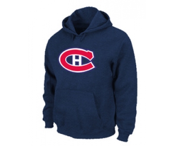 NHL Montréal Canadiens Big & Tall Logo Pullover Hoodie D.Blue