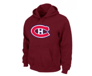 NHL Montréal Canadiens Big & Tall Logo Pullover Hoodie Red