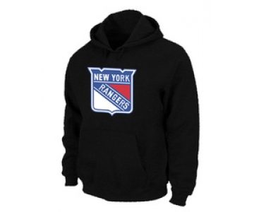 NHL New York Rangers Big & Tall Logo Pullover Hoodie Black