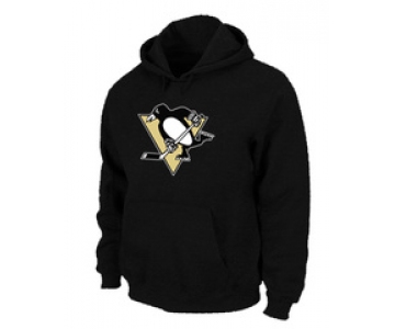 NHL Pittsburgh Penguins Big & Tall Logo Pullover Hoodie Black