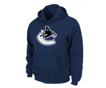 NHL Vancouver Canucks Orange Big & Tall Logo Pullover Hoodie D.Blue