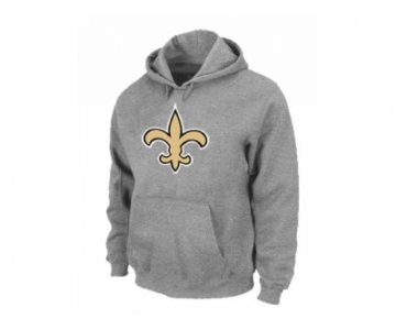 Men''s New Orleans Saints Mitchell & Ness Black Fair Catch Pullover Hoodie