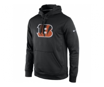 Men's Cincinnati Bengals Nike Black Practice Performance Pullover Hoodie