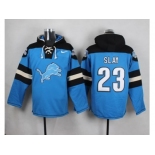 Nike Detroit Lions #23 Darius Slay Blue Player Pullover NFL Hoodie